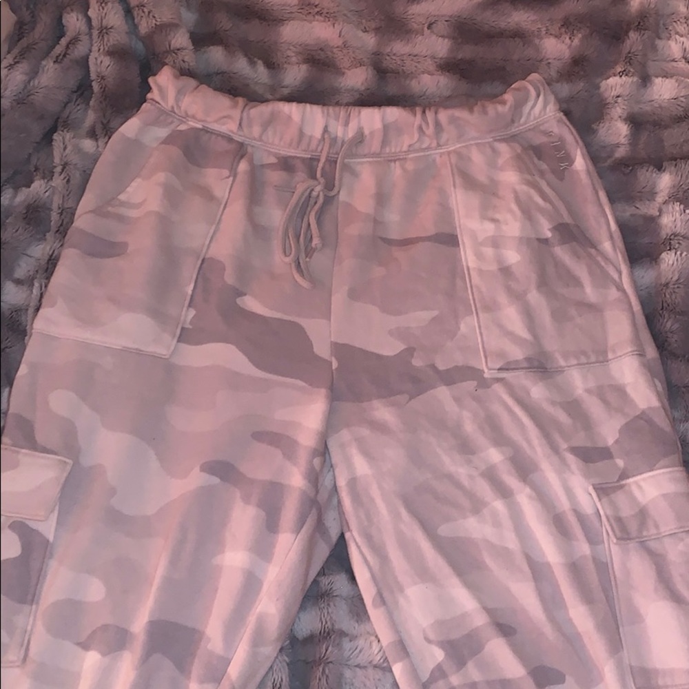 White Camo Sweatpants